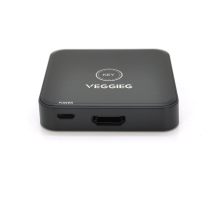 Перемикач двоскерований VEGGIEG V-HD01 HDMI2.0 з живлення через USB, підтримує 2Kx4K, 30Hz, Black, Box