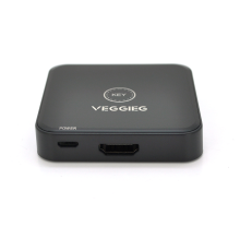 Перемикач двоскерований VEGGIEG V-HD01 HDMI2.0 з живлення через USB, підтримує 2Kx4K, 30Hz, Black, Box