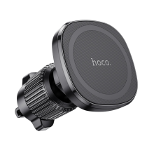 Автотримач HOCO H34, кріплення на решітку, магніт, Black, Box