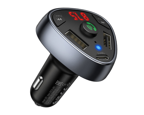 FM-модулятор HOCO E51, Black, Box