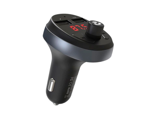FM-модулятор HOCO E41, Black, Box FM-модулятор HOCO E41, Black, Box