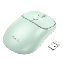 Миша бездротова HOCO GM25, 1600DPI, 2.4GHZ, Light Green, Blister