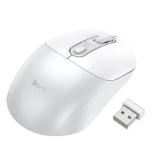 Миша бездротова HOCO GM28, 1600DPI, 2.4GHZ, White, Blister