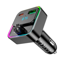 FM-модулятор HOCO E81, Black, Box