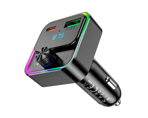 FM-модулятор HOCO E81, Black, Box