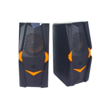 Колонки 2.0 Hotmai HT-414 USB + 3.5mm, 2x2.5W, 20Hz- 18KHz, з регулятором гучності, Black, BOX, Q24