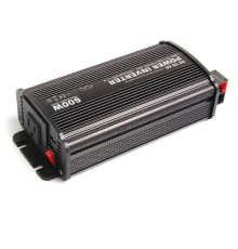 Інвертор напруги Carspa-600-122 (600Вт), 12/220V, approximated, 1Shuko, USB, клеми, Box Q15