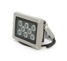 ІК прожектор YOSO 12V 16W, 6 + 2LED, IP66, 850нм, кут огляду 60 °, дальність до 30м, 110 * 86 * 63мм, BOX