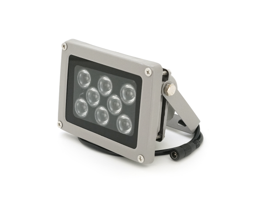 ІК прожектор YOSO 12V 16W, 6 + 2LED, IP66, 850нм, кут огляду 60 °, дальність до 30м, 110 * 86 * 63мм, BOX ІК прожектор YOSO 12V 16W, 6 + 2LED, IP66, 850нм, кут огляду 60 °, дальність до 30м, 110 * 86 * 63мм, BOX
