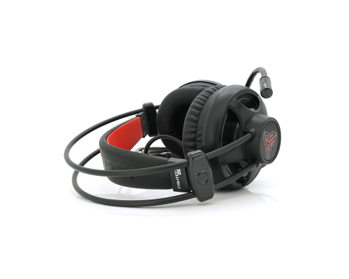 Ігрові навушники з мікрофоном Fantech HG13, Black, USB підсвічування, Color Box (226 * 205 * 114) 0,48кг