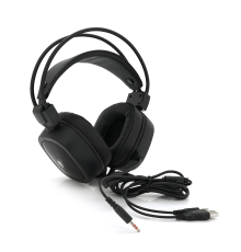 Навушники провідні Jedel GH-230, з мікрофоном та регулюванням гучності, Black, Box
