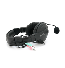 Навушники провідні Jedel JD-750, з мікрофоном, Black, Box