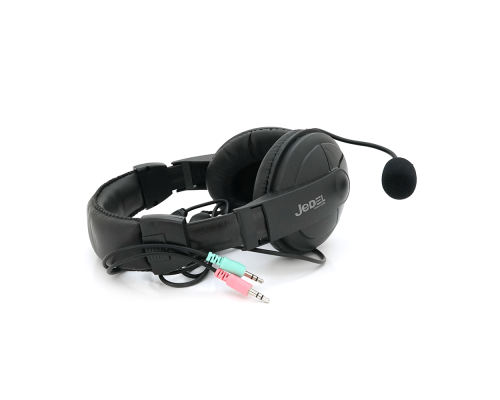 Навушники провідні Jedel JD-750, з мікрофоном, Black, Box