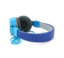 Навушники провідні Jedel WAVE6, з мікрофоном, Blue-Black, Box