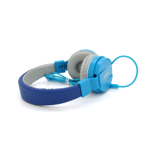 Навушники провідні Jedel WAVE6, з мікрофоном, Blue, Box