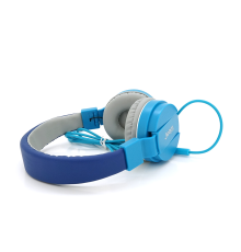 Навушники провідні Jedel WAVE6, з мікрофоном, Blue, Box