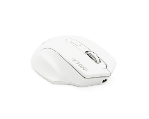 Миша бездротова iMICE G-1800, 4 кнопки, 800/1200/1600 DPI, 2.4Ghz 10м, Windows XP/Vista/Win7/8/10 Mac OS X, Rechargeable, White, COLOR BOX