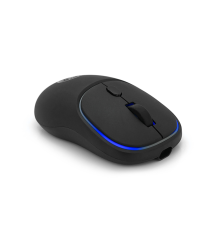 Миша бездротова iMICE W-618, 4 кнопки, 800/1200/1600 DPI, 2.4Ghz 10м, Windows XP/Vista/Win7/8/10 Mac OS X, Rechargable, Black, BOX, Q100