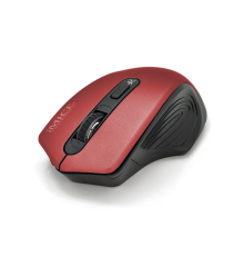 Миша бездротова iMICE G-1800, 4 кнопки, 800/1200/1600 DPI, 2.4Ghz 10м, Windows xp/Vista/Win7/8/10 Mac OS X, 2*AAA, Red, COLOR BOX, Q60