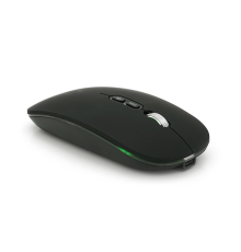 Миша бездротова iMICE E-1400, 5 кнопок, 800/1200/1600 DPI, 2.4Ghz 10м, Windows XP/Vista/Win7/8/10 Mac OS X, Rechargable, Black, BOX, Q100