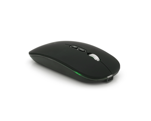 Миша бездротова iMICE E-1400, 5 кнопок, 800/1200/1600 DPI, 2.4Ghz 10м, Windows XP/Vista/Win7/8/10 Mac OS X, Rechargable, Black, BOX, Q100