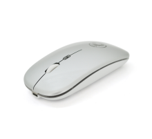 Миша бездротова E-1300 Luminous, 4 кнопки, 800/1200/1600 DPI, 2.4Ghz 10м, Windows xp/Vista/Win7/8/10 Mac OS X, Rechargable, Silver, BOX, Q60