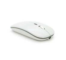 Миша бездротова iMICE E-1300, 4 кнопки, 800/1200/1600 DPI, 2.4Ghz, 10м, Windows XP/Vista/Win7/8/10 Mac OS X, Rechargable, White, BOX