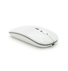 Миша бездротова iMICE E-1300, 4 кнопки, 800/1200/1600 DPI, 2.4Ghz, 10м, Windows XP/Vista/Win7/8/10 Mac OS X, Rechargable, White, BOX