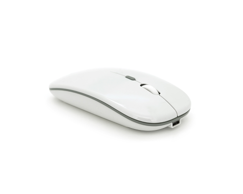 Миша бездротова iMICE E-1300, 4 кнопки, 800/1200/1600 DPI, 2.4Ghz, 10м, Windows XP/Vista/Win7/8/10 Mac OS X, Rechargable, White, BOX