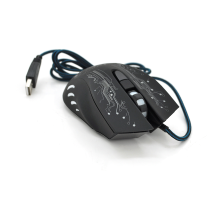Миша дротова iMICE X9, 6 кнопок, 800/1200/2400/3200 DPI, Led Lighting, 1,3 м, Windows xp/Vista/Win7/8/10 Mac OS X, Black, COLOR BOX, Q40