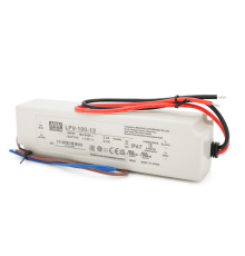 Імпульсний блок живлення герметичний Mean Well LPV-100-12 12В 12.5А (100Вт) IP67