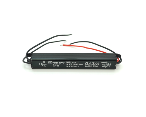 Імпульсний блок живлення герметичний PSW12-24 12В 2А (24Вт) IP20 (142*18*18)