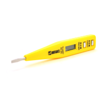 Індикатор-викрутка для тестування напруги 12-220V, жовта ручка Індикатор-викрутка для тестування напруги 12-220V, жовта ручка