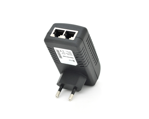 POE інжектор RITAR RT-PIN-48 / 24EU, 48V 0,5A (24Вт) з портами Ethernet 10/100 Мбіт / с, EU PLUG POE інжектор RITAR RT-PIN-48 / 24EU, 48V 0,5A (24Вт) з портами Ethernet 10/100 Мбіт / с, EU PLUG