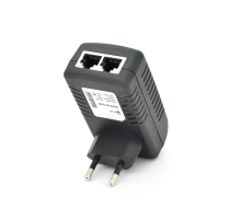 POE інжектор RITAR RT-PIN-24 / 12EU, 24V 0,5A (12Вт) з портами Ethernet 10/100 Мбіт / с, EU PLUG