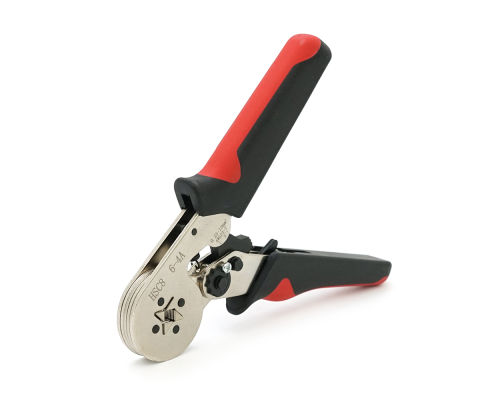 Інструмент обтискний HSC8 6-4A, 0.25-10mm2, Black-red