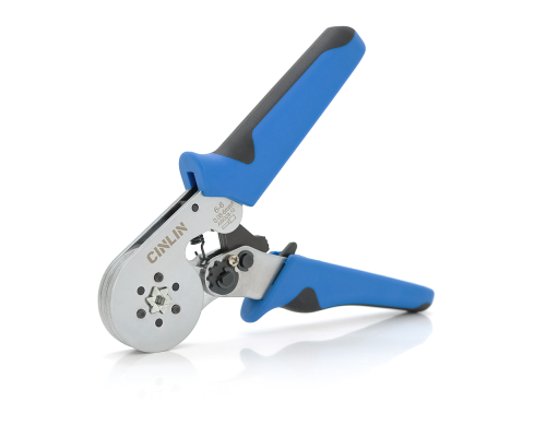 Крімпер CINLINELE HCS8 6-6 для обтиску кабельного накінечника, 0.08-6mm2, Blue