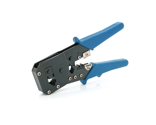 Інструмент Merlion MLT-2 (HT-316) для обжимки RJ-45 (8P8C) та RJ-12/11 (6P6C), Синій Q10 Інструмент Merlion MLT-2 (HT-316) для обжимки RJ-45 (8P8C) та RJ-12/11 (6P6C), Синій Q10