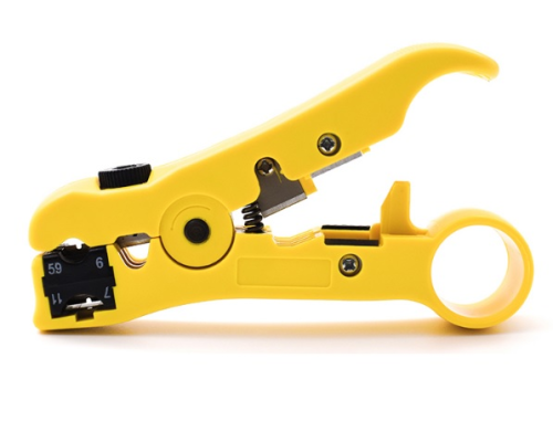 Багатофункціональний інструмент для зачистки кабелю G505, yellow Багатофункціональний інструмент для зачистки кабелю G505, yellow