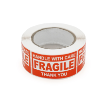Наклейка на коробки "Fragile" для крихкого товару