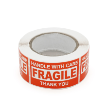 Наклейка на коробки "Fragile" для крихкого товару
