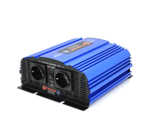 Інвертор напруги Tommatech MS-1200, 24V/220V, 1200W з апроксимованою синусоїдою, 2Shuko, USB, клемні дроти, 2 запобіжники, Q4