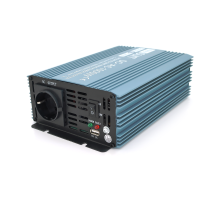Інвертор напруги Mexxsun MXS-1000, 24V/220V, 1000W з модифікованою синусоїдою, 1 Shuko, клемні дроти, Q4