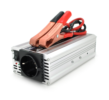 Інвертор напруги POWERMASTER, 24V/220V, 700W з модифікованою синусоїдою, 1 Shuko, клеми