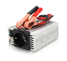 Інвертор напруги POWERMASTER, 24V/220V, 350W з модифікованою синусоїдою, 1 Shuko, клеми