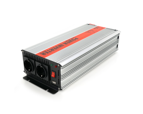 Інвертор напруги RITAR RSX-3000, 12V/220V, 3000W з апроксимувати синусоїдою, 2xShuko, 1xUSB, клемні дроти, BOX, Q4 Інвертор напруги RITAR RSX-3000, 12V/220V, 3000W з апроксимувати синусоїдою, 2xShuko, 1xUSB, клемні дроти, BOX, Q4