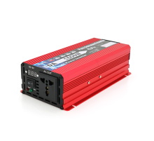 Інвертор напруги DA-1600M (DC:800W), 12/220V з апроксимованою синусоїдою, 1 універсальна розетка, клемні дроти, Q24