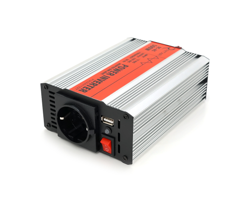 Інвертор напруги RITAR RSX-500, 12V/220V, 500W з апроксимувати синусоїдою, 1xShuko, 1xUSB, клемні дроти, BOX, Q20 Інвертор напруги RITAR RSX-500, 12V/220V, 500W з апроксимувати синусоїдою, 1xShuko, 1xUSB, клемні дроти, BOX, Q20