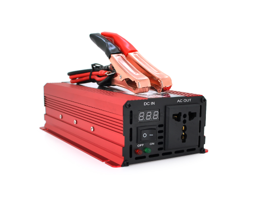 Інвертор напруги ST1600CP (DC:800W), 12/220V з апроксимованою синусоїдою, 1 універсальна розетка, крокодили, BOX Інвертор напруги ST1600CP (DC:800W), 12/220V з апроксимованою синусоїдою, 1 універсальна розетка, крокодили, BOX