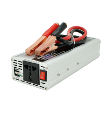 Інвертор напруги PI 2500ВА(1500Вт), 12/220V, approximated, 1 універсальна розетка, клем + крокодили, Blister